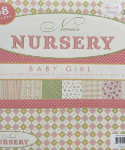 DCWV Nana's Nursery Baby Girl Stack