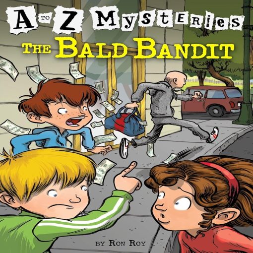 A to Z Mysteries: The Bald Bandit by Ron Roy