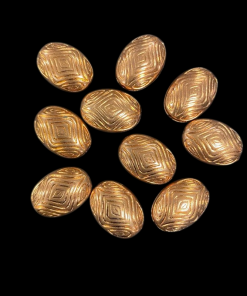 Geometric Design Acrylic Beads