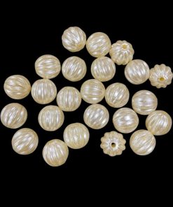 Pearl Round Acrylic Beads