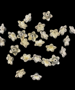 Sliver Flower Bead Cap