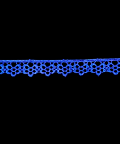 Embroidered Royal Blue Lace