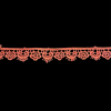 Embroidered Light Maroon Lace