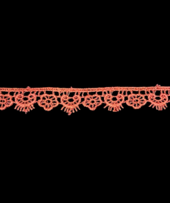 Embroidered Light Maroon Lace