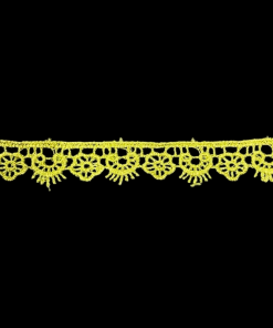 Embroidered Green Lace