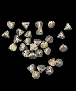 Antique Silver Geometry Pattern Spacer Beads