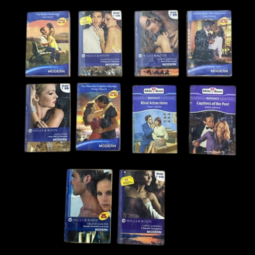 Mills & Boon Bundle - Pack of 10 books