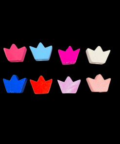 Crown Wooden Beads