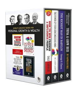 World’s Greatest Books For Personal Growth & Wealth (Set of 4 Books) by George S. Clason Dale Carnegie, Napoleon Hill, Dr. Joseph Murphy