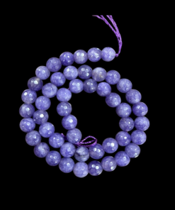 Double Shade Purple Agate Beads