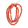 Double Shade Bicone Crystal Beads – Orange