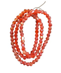 Double Shade Bicone Crystal Beads – Orange