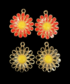 Flower Enamel Charm