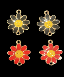 Flower Enamel Charm