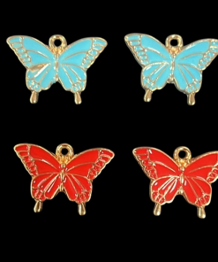 Butterfly Enamel Charm