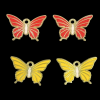 Butterfly Enamel Charm