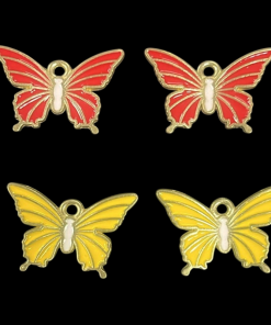 Butterfly Enamel Charm