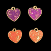 Heart Enamel Charm