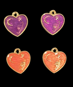 Heart Enamel Charm