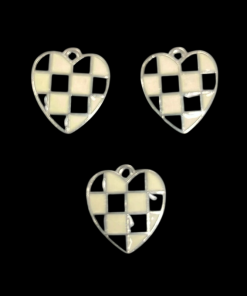 Heart Enamel Charm