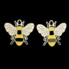 Bumblebee Enamel Charm