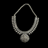 German Silver Goddess Lakshmi Pendant Necklace