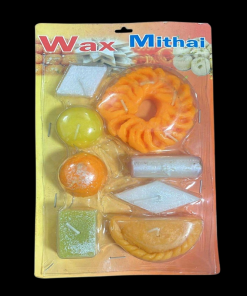 Mithai Wax Candles In Traditional Indian Sweet Box
