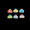 Mixed Colour Hello Kitty Handbag Charm