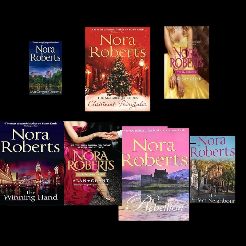 Pre-owned Nora Roberts MacGregors Bundle – Pack of 7 Books