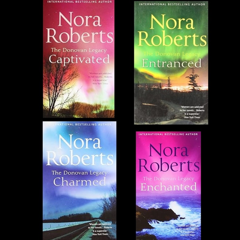 Pre-owned Nora Roberts Donovan Legacy Bundle – Pack of 4 Books