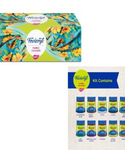 Pidilite Fevicryl Fabric Colour Kit - Pack of 10 Shades