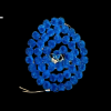 Velvet Beads 8 mm - Dark Blue