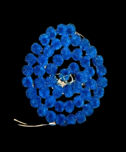 Velvet Beads 8 mm - Dark Blue