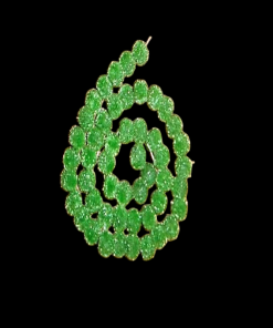 Velvet Beads 8 mm - Light Green