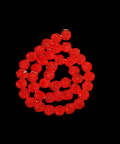 Velvet Beads 8 mm - Red