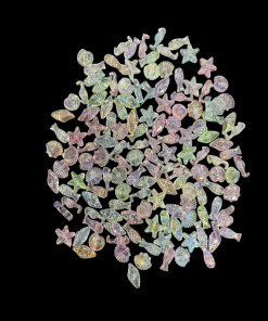 Ocean Theme Transparent Acrylic Beads - Pastel Colour