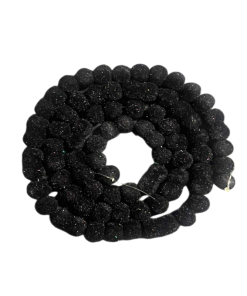 Velvet Beads 6 mm - Black