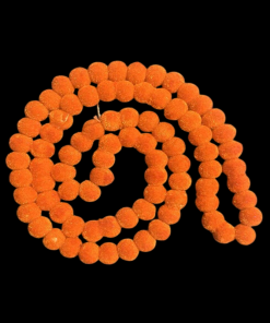 Velvet Beads 6 mm - Orange