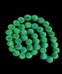 Velvet Beads 10 mm - Green