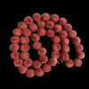 Velvet Beads 10 mm - Maroon
