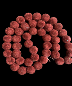 Velvet Beads 10 mm - Maroon