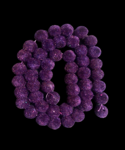 Velvet Beads 10 mm - Purple