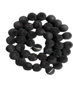 Velvet Beads 10 mm - Black