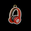 Travel Vacation Holiday Charm - Vintage Headphone