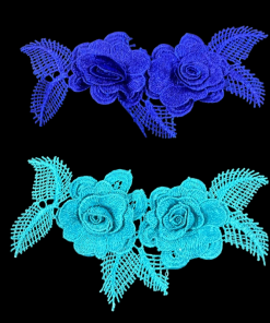 Floral Embroidered Applique