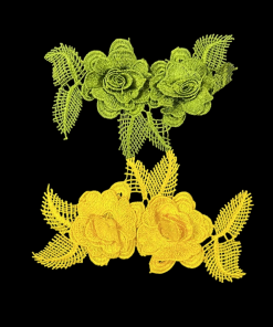 Floral Embroidered Applique