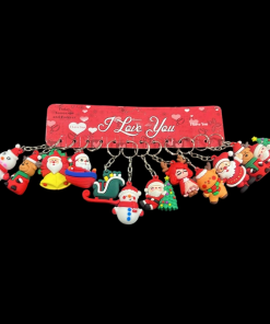 PVC Silicon Christmas Key Chain