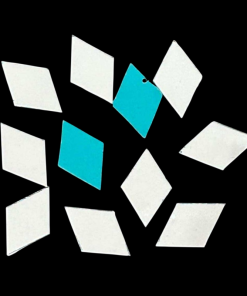 Rhombus Shape Mirror