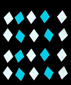 Rhombus Shape Mirror