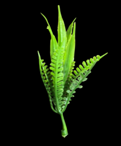 Miniature Plastic Green Plant
